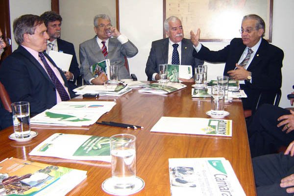 Audiências Presidente da Frente Parlamentar Municipalista, Lideres do Governo e de Partidos