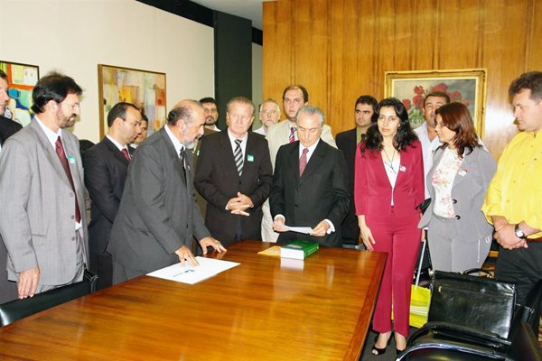 Audiência Presidente da Câmara - Michel Temer Ref. Reforma Tributária