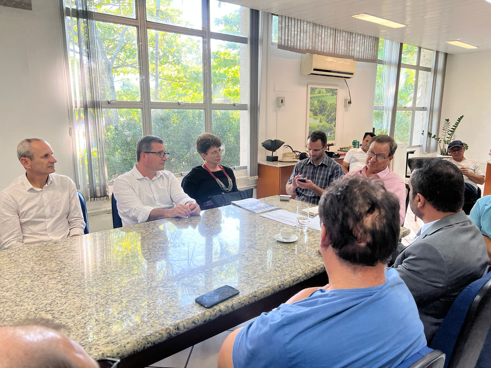 AMUSUH se reúne com o Secretário Valdir Colatto em SC 1