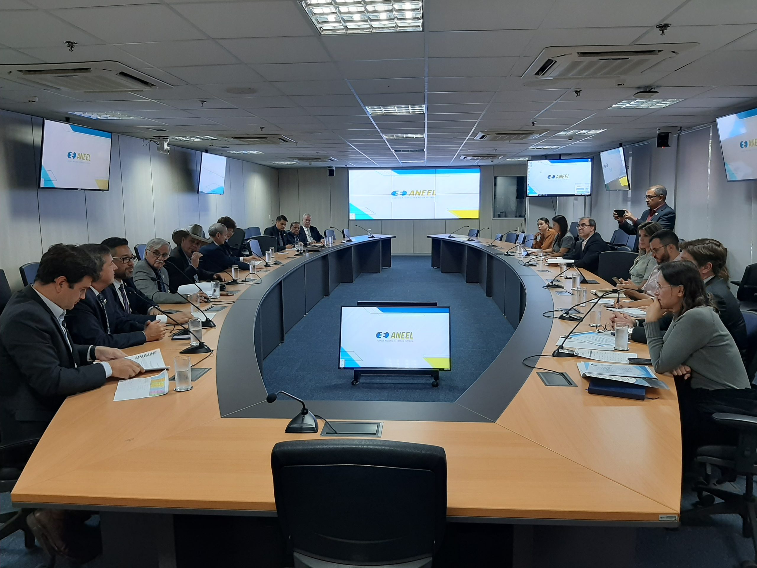AMUSUH se reúne com nova equipe da ANEEL 1