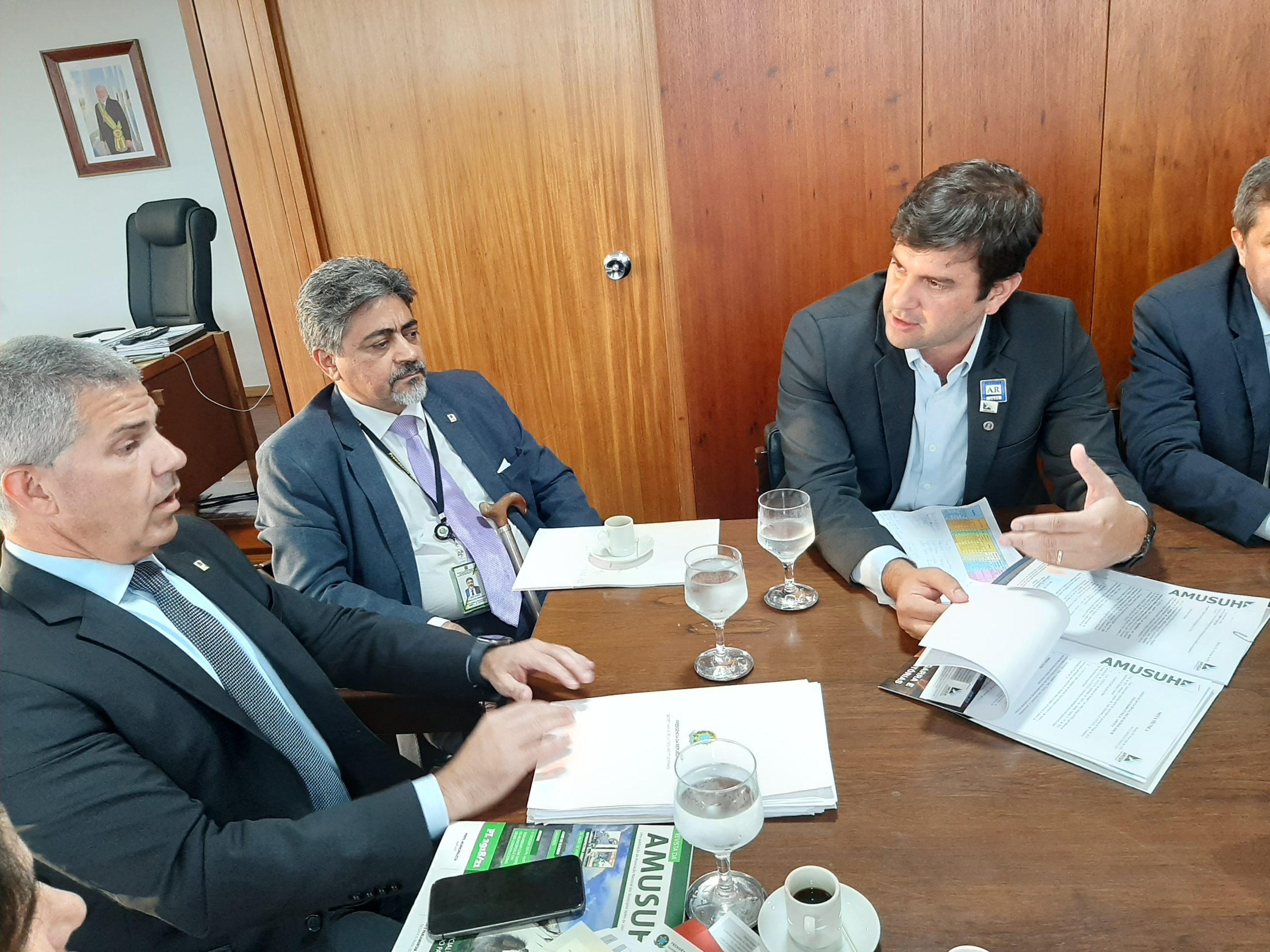 A AMUSUH é recebida na Presidência da República pelo Secretário Ceciliano 3