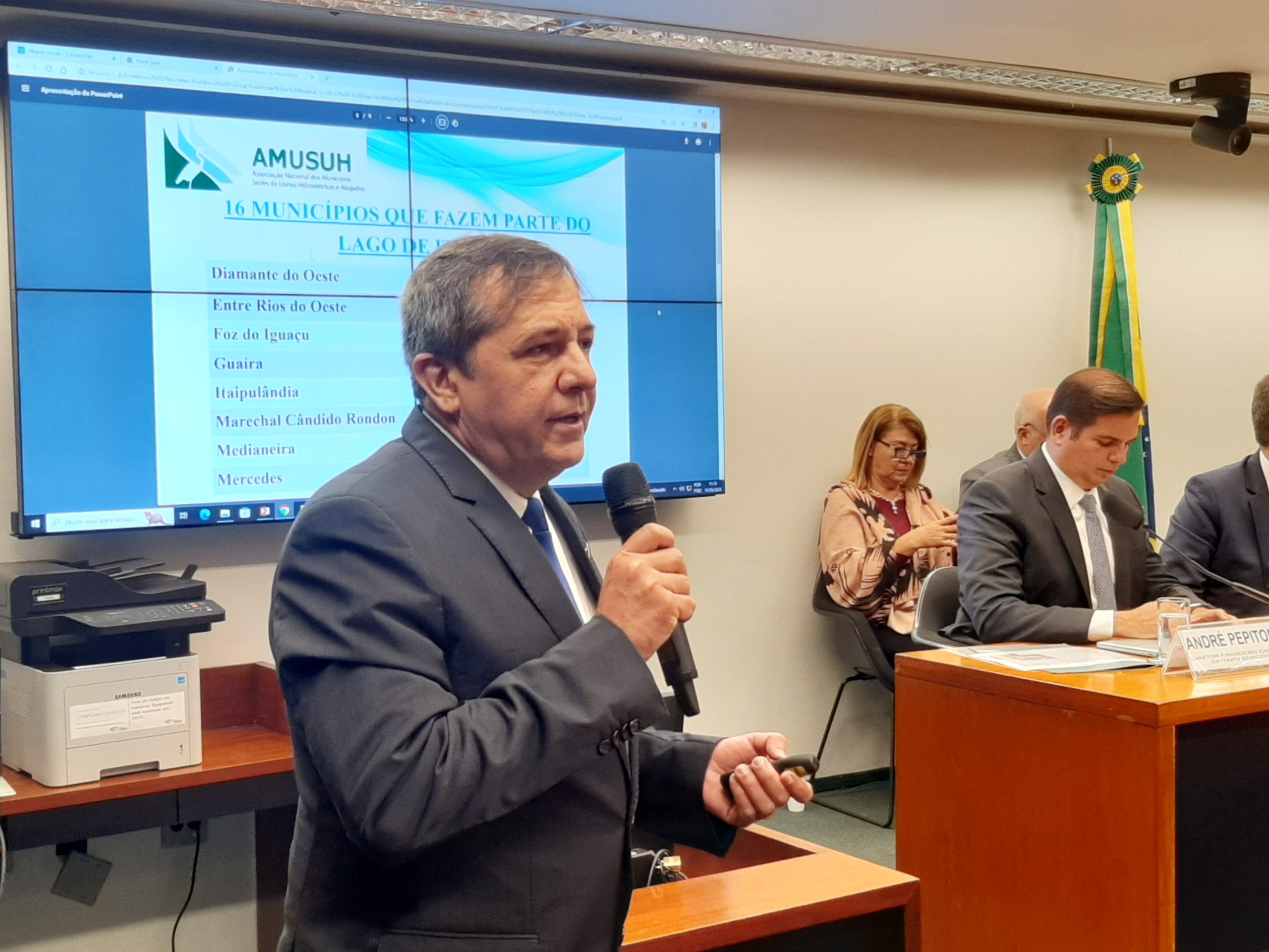 AMUSUH participa de audiência pública sobre o Anexo C do Tratado de Itaipu 5