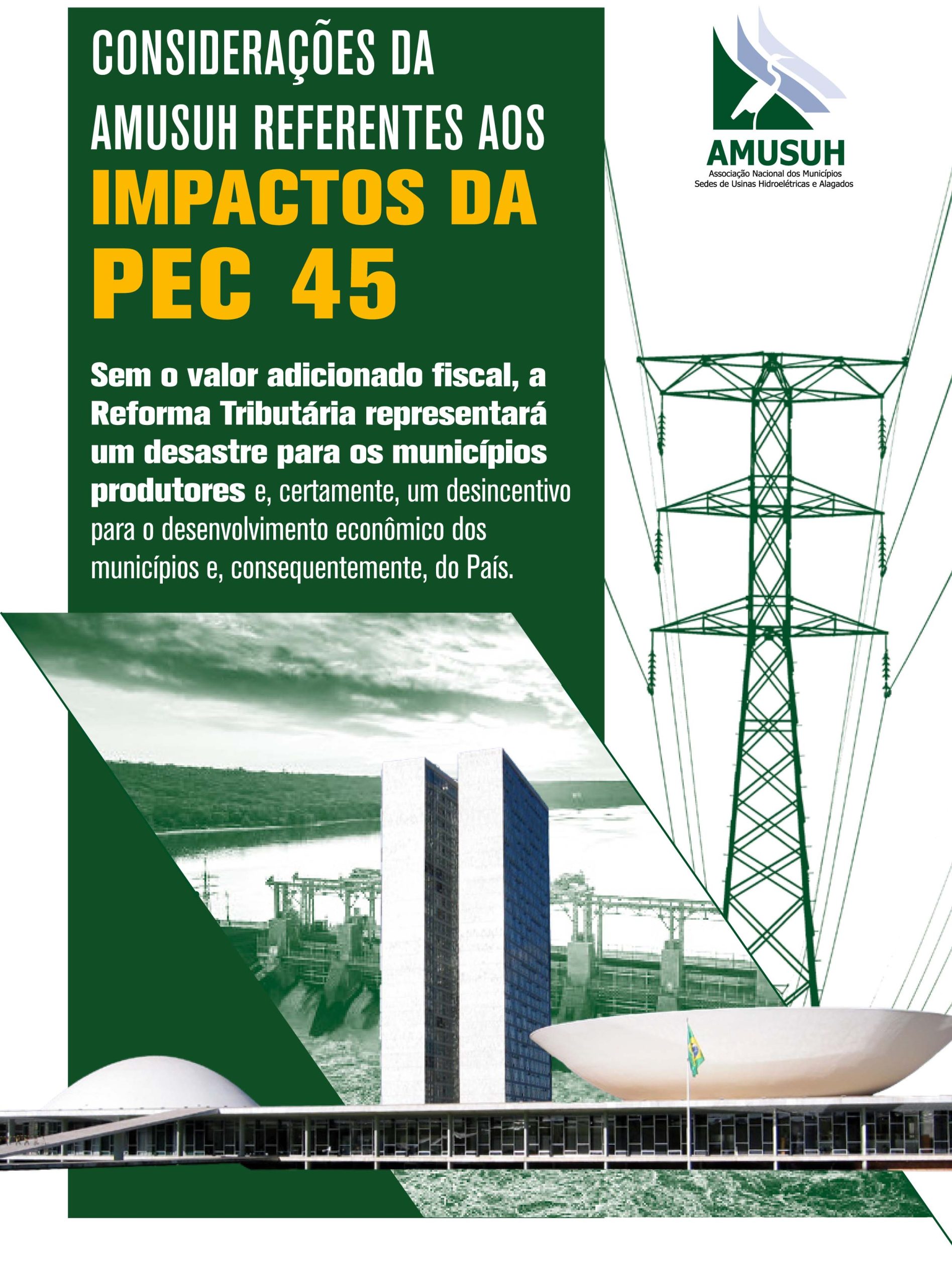 AMUSUH divulga fôlder sobre os impactos da Reforma Tributária aos municípios 1