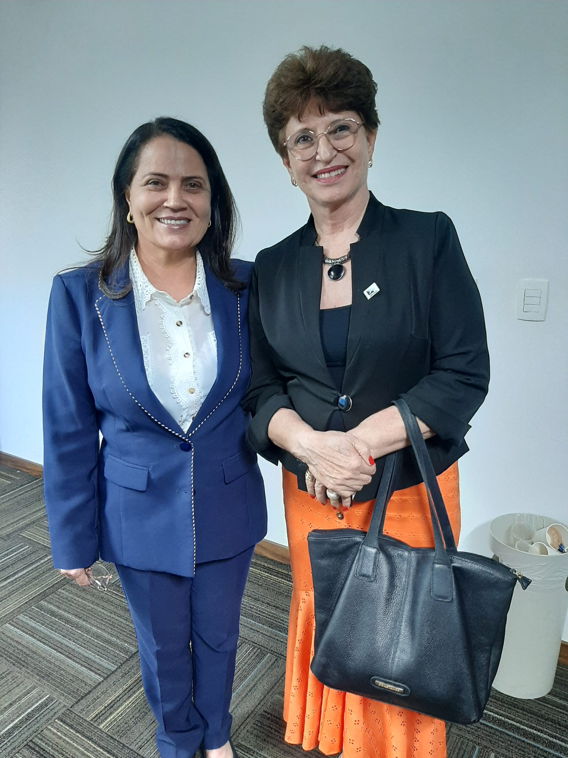 Secretária-executiva da AMUSUH discursa em evento da ABRACAM 5