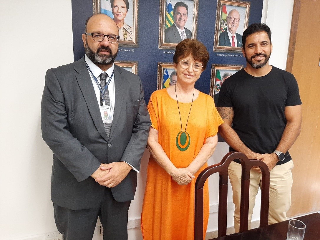Audiência com os consultores legislativos da liderança do Partido Progressistas no Senado Federal