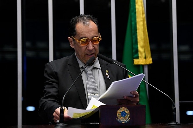 Reunião no gabinete do senador Jorge Kajuru