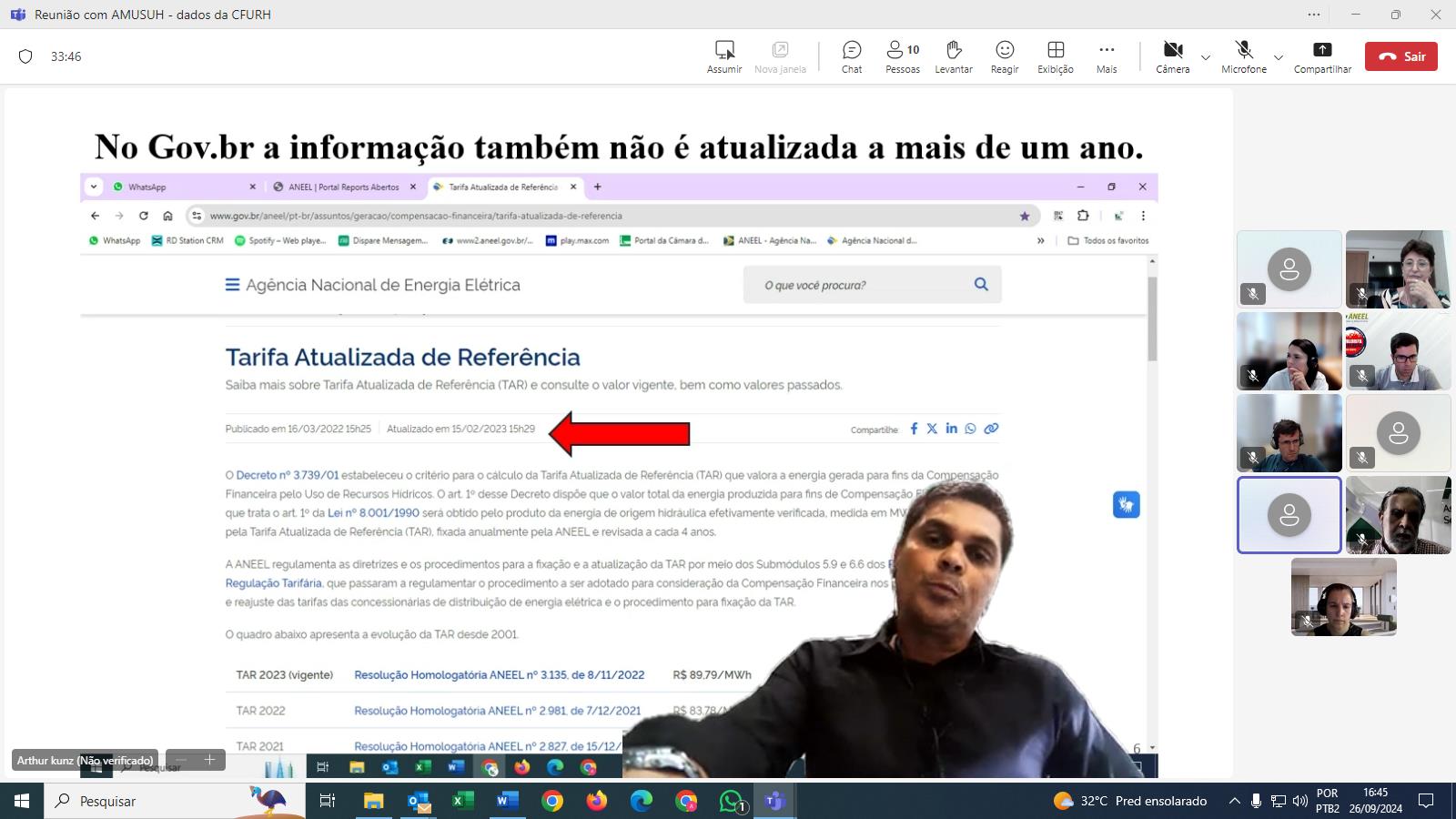 ANEEL consulta a AMUSUH para conhecer melhor a necessidade dos municípios 6