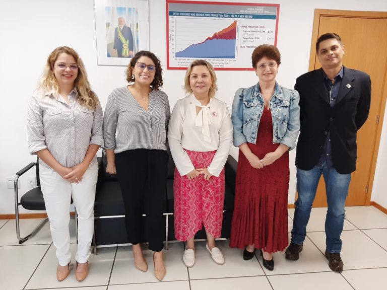AMUSUH se reúne com representantes da Secretaria Nacional da Aquicultura