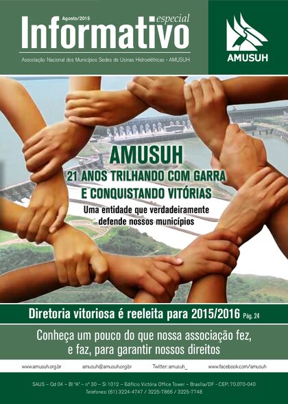 Capa de Informativo Especial AMUSUH 2ed