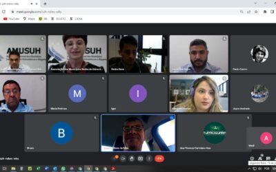 AMUSUH realiza videoconferência com governo mineiro