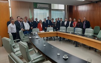 Diretoria da AMUSUH e prefeitos participam de audiência no MPESCA