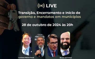 Instituto 3IPES realiza live sobre curso para gestores públicos municipais com foco no início e no fim de mandatos