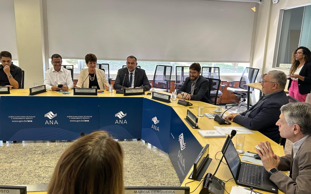 Amusuh e ANA Discutem Gestão de Reservatórios da Bacia do Rio Paranaíba em Reunião Solicitada por Prefeito de Três Ranchos (GO)